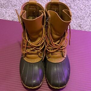 L.L. Bean duck boots size 9